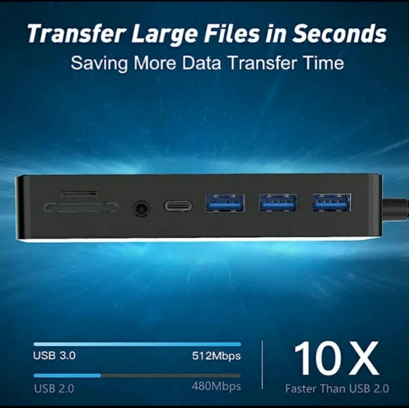 NEW ROCKETEK Surface Docking Station Rocketek RT-SH701 - Picture 6 of 9